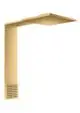 AXOR-HG-AXOR-ShowerComposition-Brausenmodul-250-250-2jet-mit-Schulterbrause-Brushed-Gold-Optic-12594250 gallery number 1